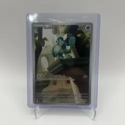 Golett 122/086 SV: Black Bolt Holo Illustration Rare Pokemon TCG NM - Image 1