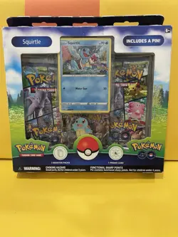 Pokemon Go Pin Collection SquirtleTCG Sealed - Image 1
