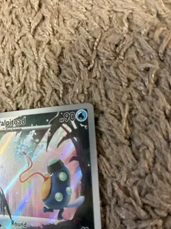 Palpitoad 104/086 Pokemon SV: Black Bolt Illustration Rare NM - Image 3