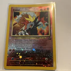 Entei 34/53 Wotc Promo Reverse Holo Basic 80 HP 2001 Ken Sugimori - Image 1