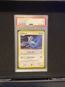 2008 Pokemon Latios Holo #4 POP Series 7 PSA 7 NM 78306698 - Image 1