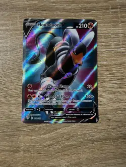 Pokemon TCG Houndoom V 178/189 Darkness Ablaze Full Art Holo - Image 2