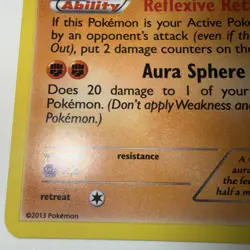 Lucario 80/113 Holo Rare Holo Legendary Treasures Pokemon NM - Image 2