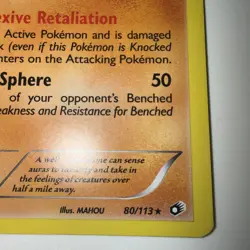 Lucario 80/113 Holo Rare Holo Legendary Treasures Pokemon NM - Image 5
