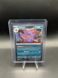 Gengar GameStop Stamp 050/088 Perfect Order NM Pokemon TCG English good center - Image 1