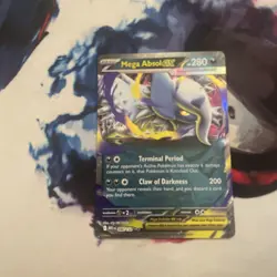 Mega Absol EX 086/132 ENGLISH 2025 Pokemon Mega Evolutions! Near Mint! In Hand!! - Image 1
