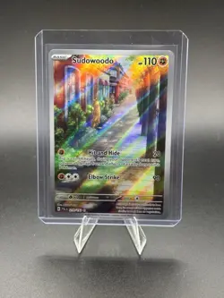 Sudowoodo Illustration Rare Holo Card 219/193 Paldea Evolve Pokemon TCG - Image 1