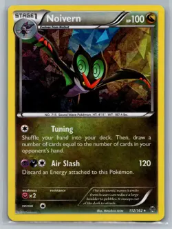Noivern XY - BREAKthrough #112/162 Rare Cracked Ice Holo Pokemon Card - Image 1