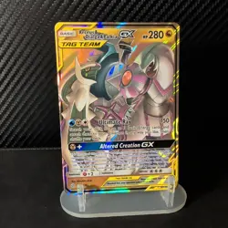 Arceus & Dialga & Palkia GX 156/236 Holo Tag Team Cosmic Eclipse English NM - Image 1