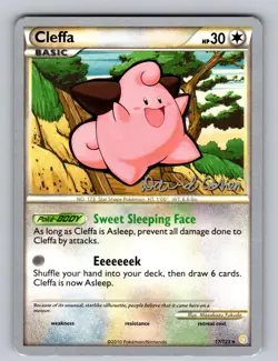 Cleffa (David Cohen) 17/123 Rare World Championship Decks Pokemon Lightly Played - Image 1