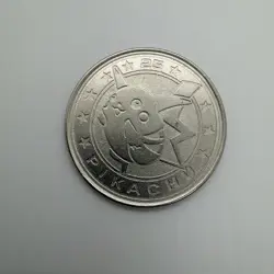 Vintage Pokemon Pikachu Metal Coin #25 2000 Nintendo Wizards TCG - Image 1