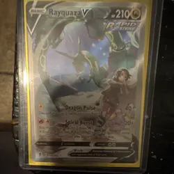 Pokemon Rayquaza V Alternate Full Art 194/203 Evolving Skies Ultra Rare Holo EN - Image 1