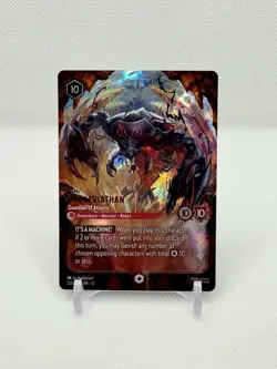 Disney Lorcana TCG Wilds Unknown The Leviathan Guardian Enchanted 233/204 - Image 1