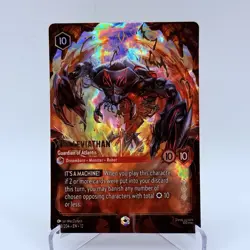 Disney Lorcana ENCHANTED - The Leviathan - Guardian of - Wilds Unknown 233/204 - Image 1