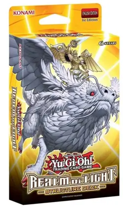 Realm of Light Structure Deck Reprint YU-GI-OH! Yugioh TCG - Image 1