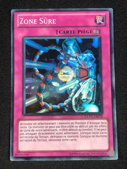 YUGIOH SAFE ZONE EXVC-FR078 SUPER NM FRENCH - Image 1