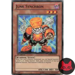 Yugioh Junk Synchron 5DS3-EN010 Common 1st Edition LP - Image 1