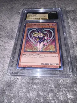 Dark Magician Girl Yugioh 2020 MVP1-ENS56 Secret Rare 1st CGC 10 Pristine - Image 3