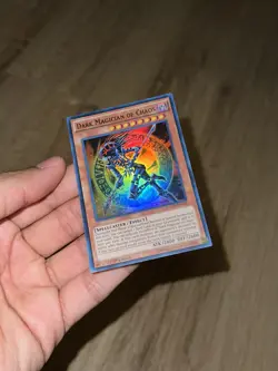 Yugioh Dark Magician of Chaos YGLD-ENC02 Ultra Rare NM 1st edition - Image 5