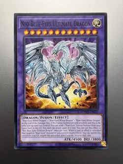 Yugioh - Neo Blue-Eyes Ultimate Dragon Common SDWD-EN035, Near Mint, 1st Edition - Image 1