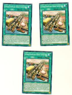 Set Of 3 Gunkan Sushipyard Seaside Supper Spot DAMA-EN058 1st Edition Yugioh - Image 3