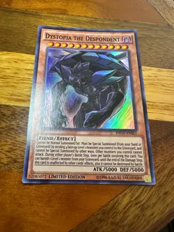 Dystopia the Despondent INOV-ENSE1 Limited Edition Super Rare LP + BONUS - Image 1