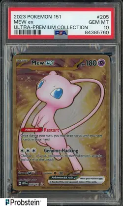2023 Pokemon 151 Ultra Premium Collection MEW ex 205/165 - PSA 10 GEM MINT - Image 1
