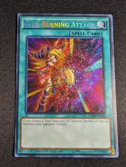 Yu-Gi-Oh! Dark Burning Attack LDK2-ENS04 Limited Edition Secret Rare NM - Image 1