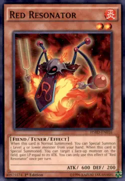 High-Speed Riders #HSRD-EN016 Red Resonator - Image 1
