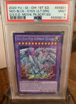 Konami Yu-Gi-Oh! 2020 DSOD Movie Pack Secret Ed 1st Ed Graded Lot (5) - Image 3