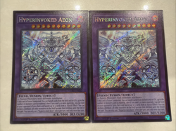 Yugioh Hyperinvoked Aeon Secret Rare CORI-EN033 x2 Near Mint - Image 1