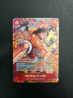 One Piece Card Game Monkey.D.Luffy OP16-015 Alternate Art Super Rare - Image 1