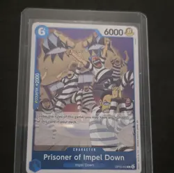 Bandai One Piece Card Game Prisoner of Impel Down OP16-042 Common Eng 6/6000 - Image 1