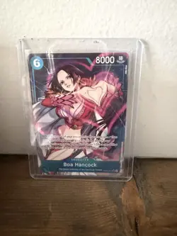 TCG One Piece Boa Hancock (051) (Parallel) OP07-051 500 Years in the Future Foil - Image 1