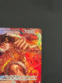 Monkey D Luffy OP02-062 Parallel SR Paramount War ONE PIECE Card Game Japan NM - Image 2