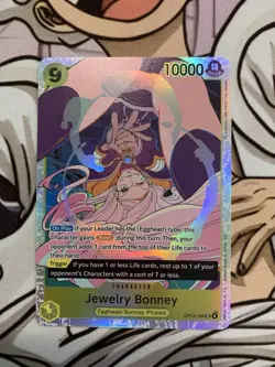 Jewelry Bonney OP13-108 One Piece TCG SR NM SR Carrying on His Will English NM - Image 1
