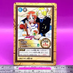 Sanji C80 One Piece Carddass Hyper Battle 2000 BANDAI Anime TCG Japanese #814a - Image 1