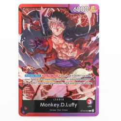 One Piece TCG Monkey D Luffy ST10-002 L Ultra Deck: The Three Captains - English - Image 1
