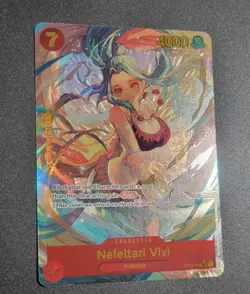 Nefeltari Vivi OP04-118 Alternate Art English One Piece - Image 1