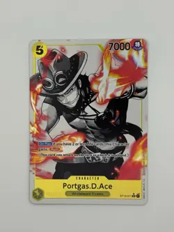 Portgas.D.Ace (011) (Parallel) ST13-011 Ultra Deck One Piece Foil NM - Image 1