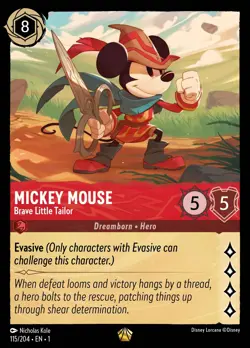 Disney Lorcana The First Chapter Cold Foil Cards to Complete your Set - Image 1