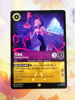Disney Lorcana 56/204 Yzma - Conniving Chemist - Azurite Sea -Legendary - Image 1