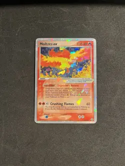 Pokemon 2004 EX Fire Red Leaf Green #115 Moltres Holo - LP Front / MP Back - Image 1