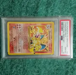 Pokemon TCG 2021 Charizard 4/102 Celebrations Classic Collection Holo PSA 10 - Image 2