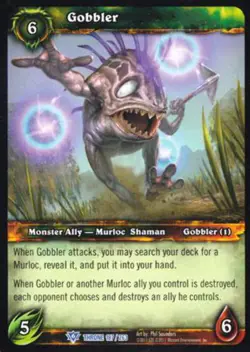 World of Warcraft TCG Gobbler - Throne of the Tides 187/263 - Image 1