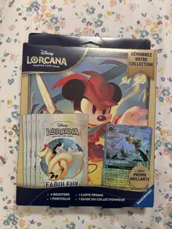 Disney Lorcana TCG Fabled Collection Starter Set FACTORY SEALED French - Image 1