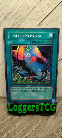 Yu-Gi-Oh! Limiter Removal / RP02-EN015 UNLIMITED NM REPRINT - Image 1