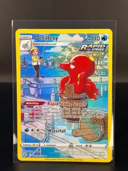 Octillery TG03/TG30 Holo - Secret Rare - Brilliant Stars Pokemon TCG Card NM - Image 1