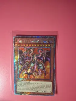 Yugioh! 1x Yubel - The Ultimate Nightmare RA03-EN191 Platinum Secret Rare NM - Image 1
