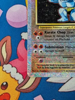 NM/LP Pokemon Machoke 51/110 2000 Legendary Collection Reverse Holo TCG - Image 2